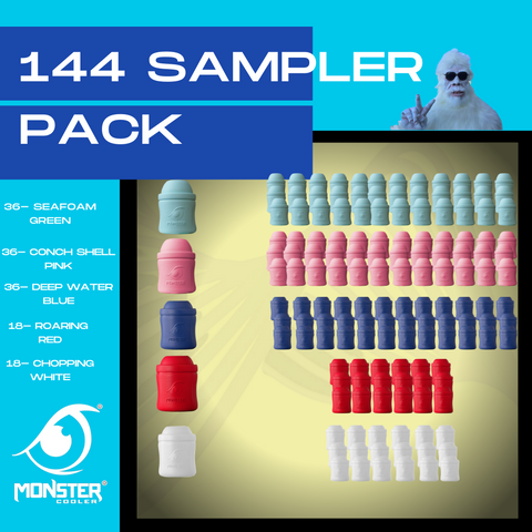 144 Unit Monster Cooler Sampler Pack